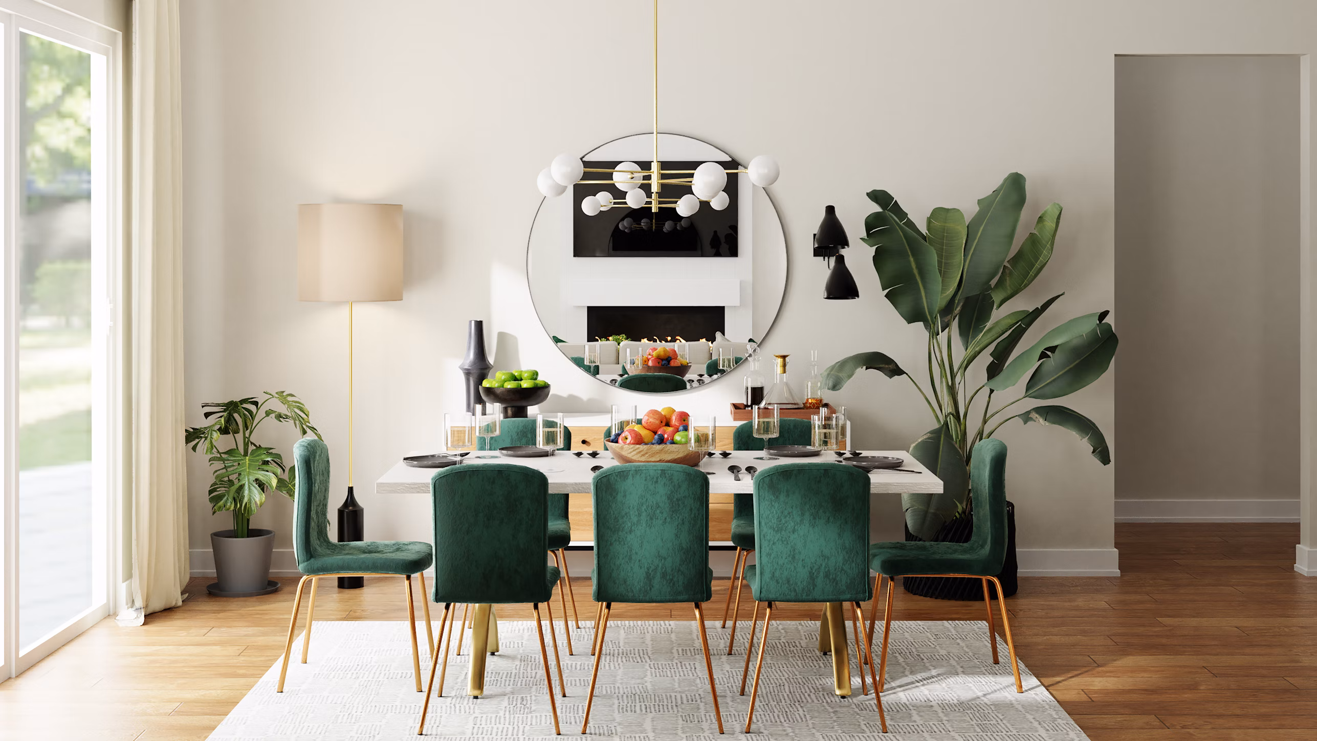 Comedor minimalista